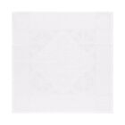 Napkin Bosphore Blanc White 23"x23" 50% cotton- 50 % linen, , hi-res image number 1