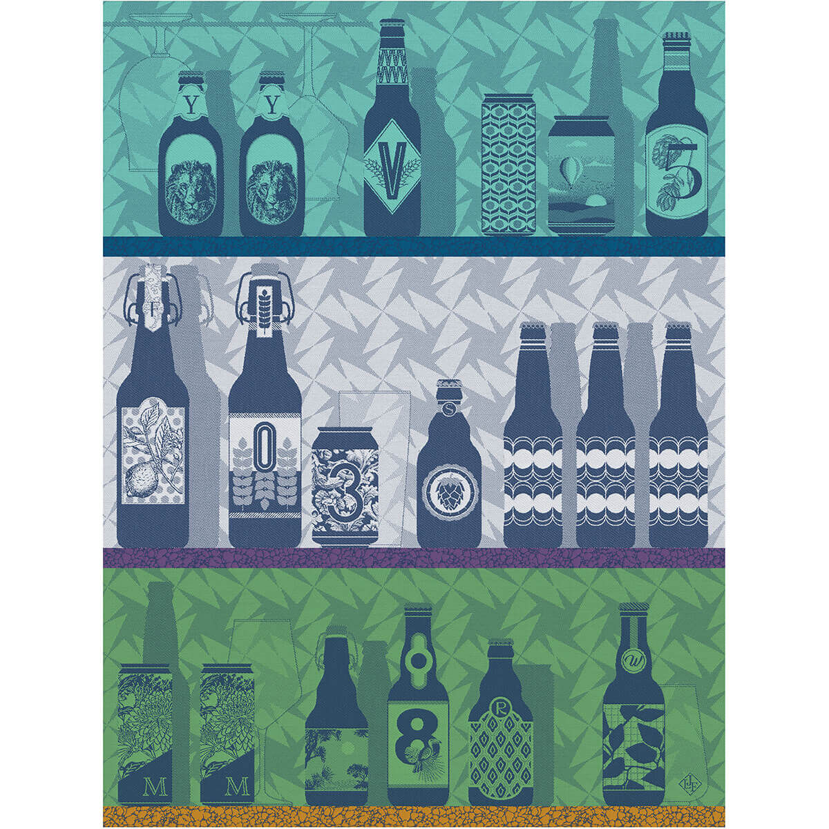 Le Jacquard Français Néo Brasseurs Tea Towel