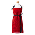 Apron Piments Red 31"x38" 100% cotton, , hi-res image number 0