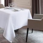 Tablecloth Offre White Galuchat 69"x69" 100% cotton, , hi-res image number 1