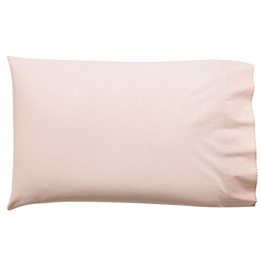 2 Pillowcases Eclat Pink 22"X33"Standard,Pair 100% cotton, , hi-res image number 0