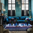 Tablecloth Gipsy Blue 69"x69" 100% cotton, , hi-res image number 0