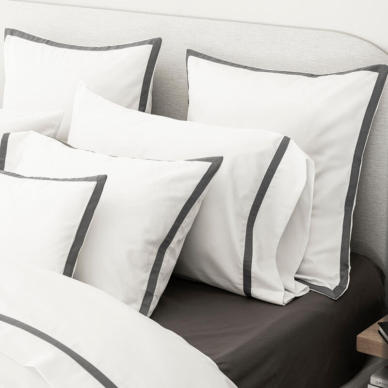 Pillowcase Apparat Dark grey 50X75 100% cotton, , hi-res image number 2