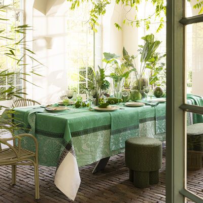 Tablecloth Escapade Tropicale Linen,  Tablecloth Escapade Tropicale Linen