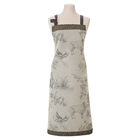 Apron Jos&eacute;phine Grey 35"x38" 100% cotton, , hi-res image number 1