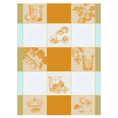 Tea towel Confitures Carreaux Cotton