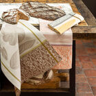 Tea towel Ronde des pains Yellow 24"x31" 100% cotton, , hi-res image number 0