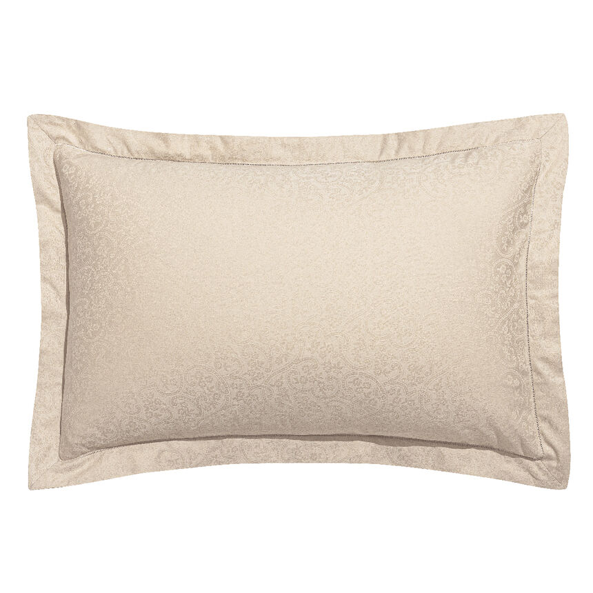 Pillowcase Portofino Beige  100% cotton, , hi-res image number 1