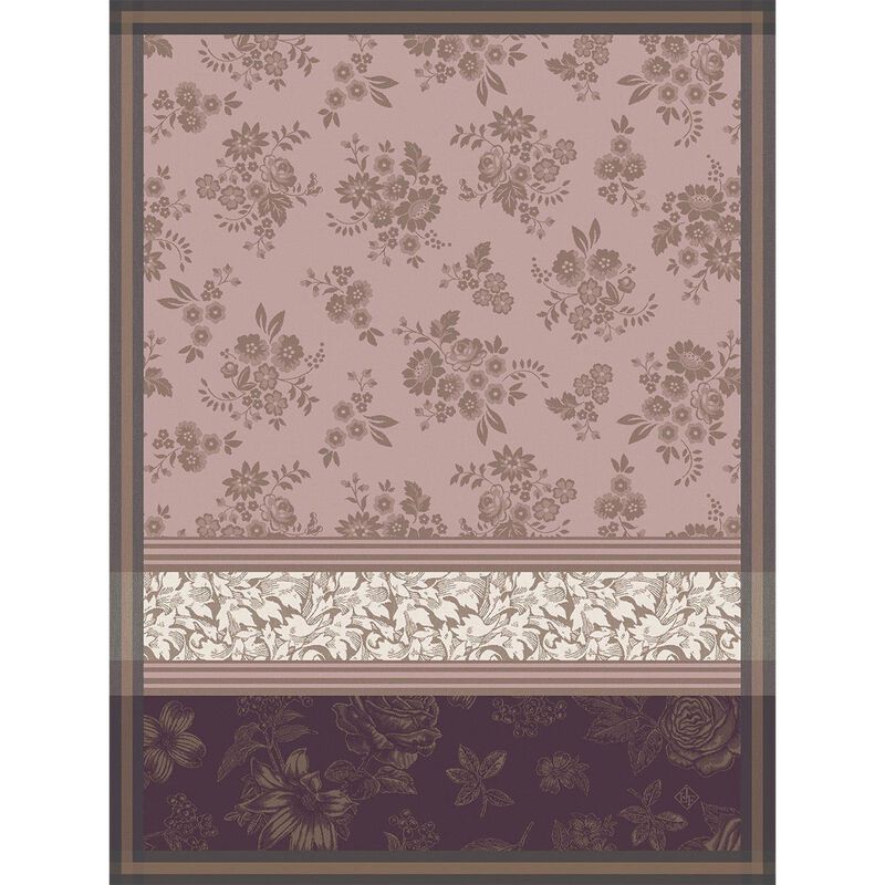 Tea towel Romance Pink 60x80 50% cotton - 50 % linen, , hi-res image number 0