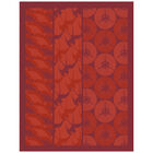 Tea towel Yukata Red 24"x31" 100% cotton, , hi-res image number 0