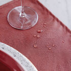 Coated placemat Vegetal mood Red 20"x14" 100% cotton, , hi-res image number 3