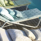 Sun lounger cushion Syracuse Green 24"x75" Acrylic, , hi-res image number 5