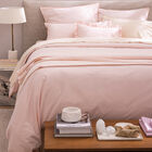Duvet cover Eclat Pink 68"X86"Twin 100% cotton, , hi-res image number 3
