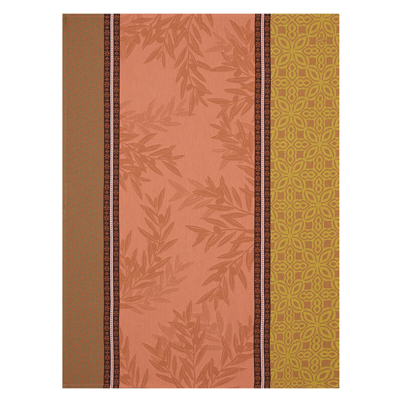 Tea towel Luberon Pink 24"x31" 100% cotton, , hi-res image number 0