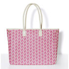 Shoulder bag Picto Pink  100% cotton, acrylic coating. Garnish: Cattle leather, , hi-res image number 2