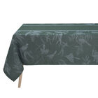 Tablecloth Volière Green 69"x69" 100% linen, , hi-res image number 1