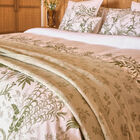 Duvet cover Jardin d'Eden Green 106"X92"King 100% cotton, , hi-res image number 1