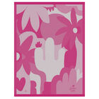 Tea towel Octobre Rose  Pink 24"x31" 100% cotton, , hi-res image number 1