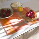 Coated placemat Marie Galante Mango 21"x15" 100% cotton, , hi-res image number 0