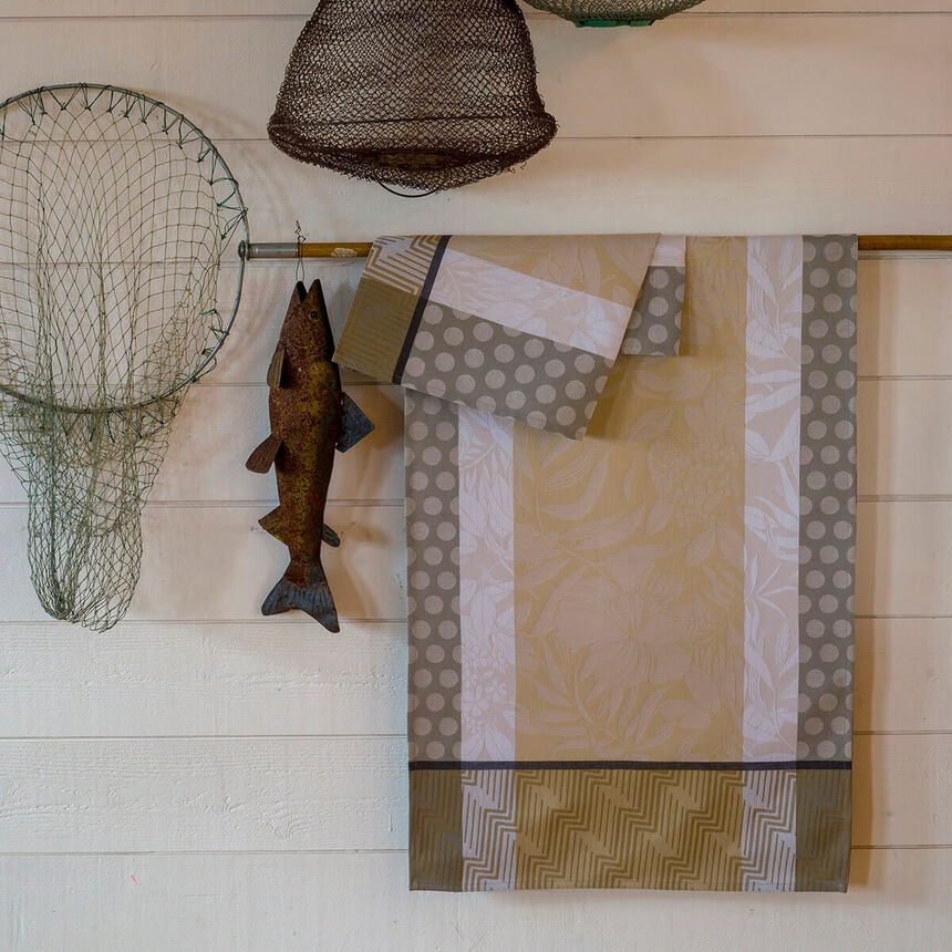 Coated Runner  Beige 50x150 100% cotton, , hi-res