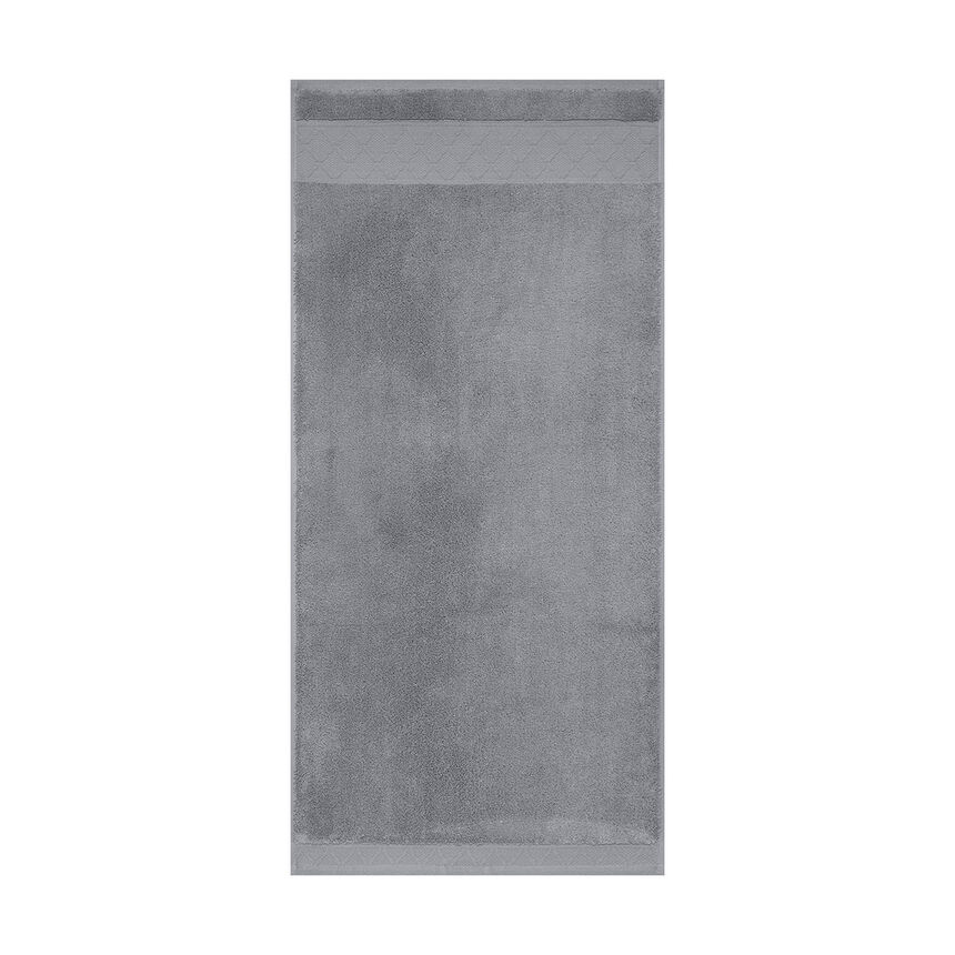 Serviette invit&eacute; Caresse Galet 30x50 100% coton, , hi-res image number 1