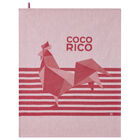 Tea towel Coco-Rico Red 60x80 100% cotton, , hi-res image number 0
