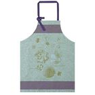 Apron Fleurs à croquer Chlorophyll 35"x38" 100% cotton, , hi-res image number 1