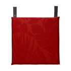Chair cushion Bahia Red 16"x16" Acrylic, , hi-res image number 1