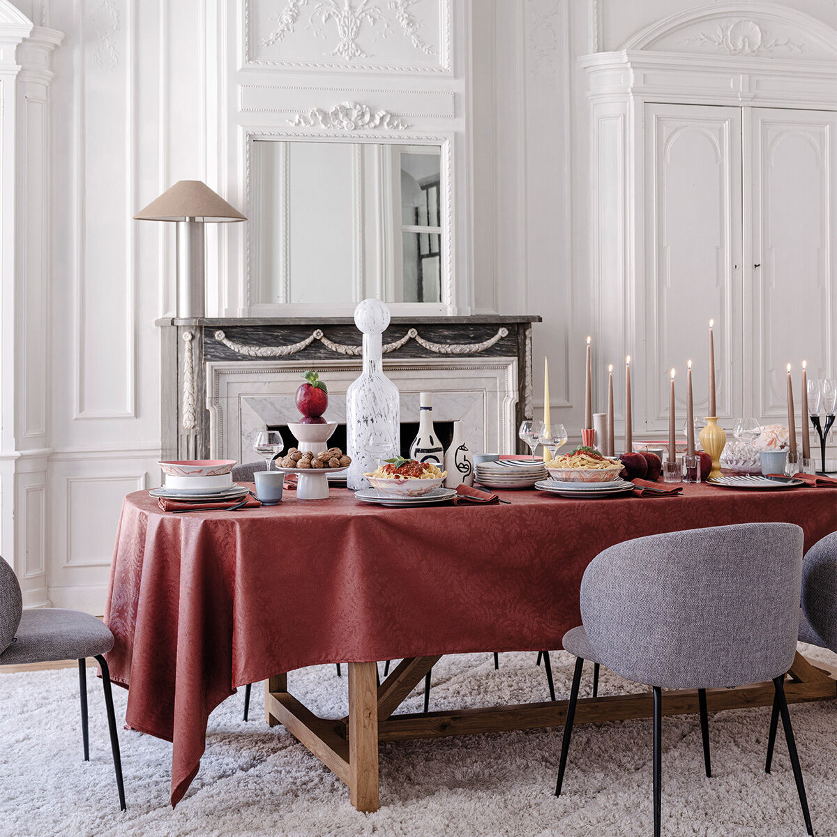 New High-End Fabric Tablecloths | Le Jacquard Français