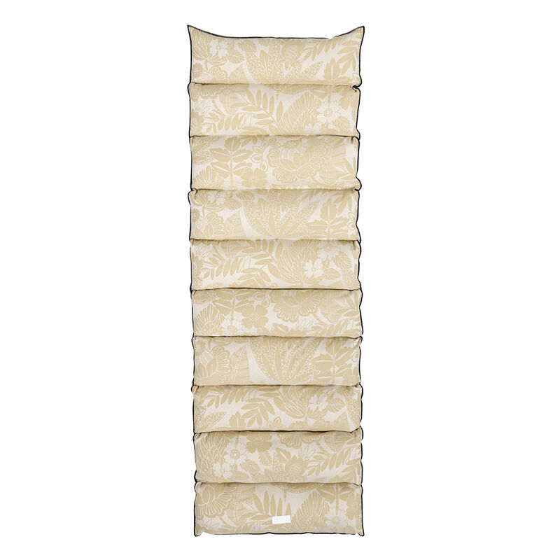 Sun lounger cushion Barbarde Beige 24"x75" 100% cotton, , hi-res image number 0