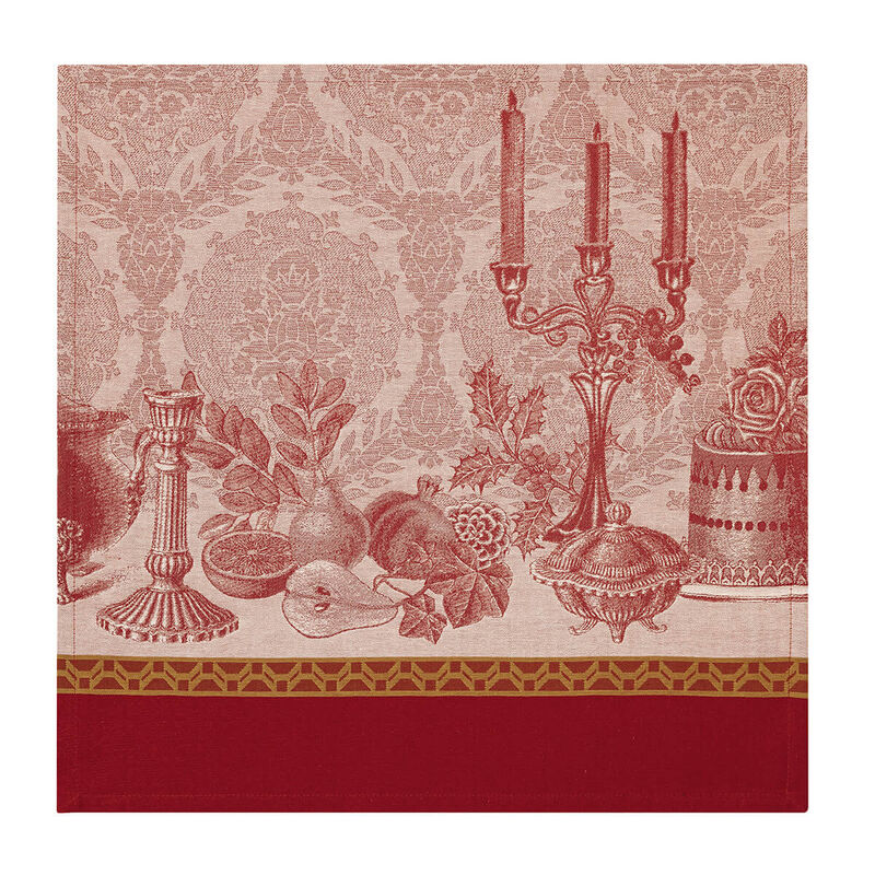 Napkin Festin Red 22"x22" 100% cotton, , hi-res image number 1