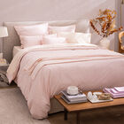 Flat sheet Eclat Pink 94"X118" 100% cotton, , hi-res image number 0