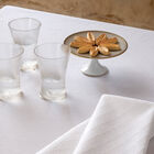 Tablecloth Club White 59"x59" 89% cotton / 11% linen, , hi-res image number 0