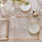 Placemat Évasion Céleste Beige 20"x14" 100% linen, , hi-res image number 0