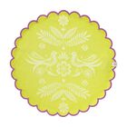 Coated placemat Alegria Green &Oslash;38 100% cotton, , hi-res image number 0