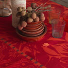 Coated tablecloth Bahia Red 59"x59" Cotton / 1% Poliestere, , hi-res image number 2