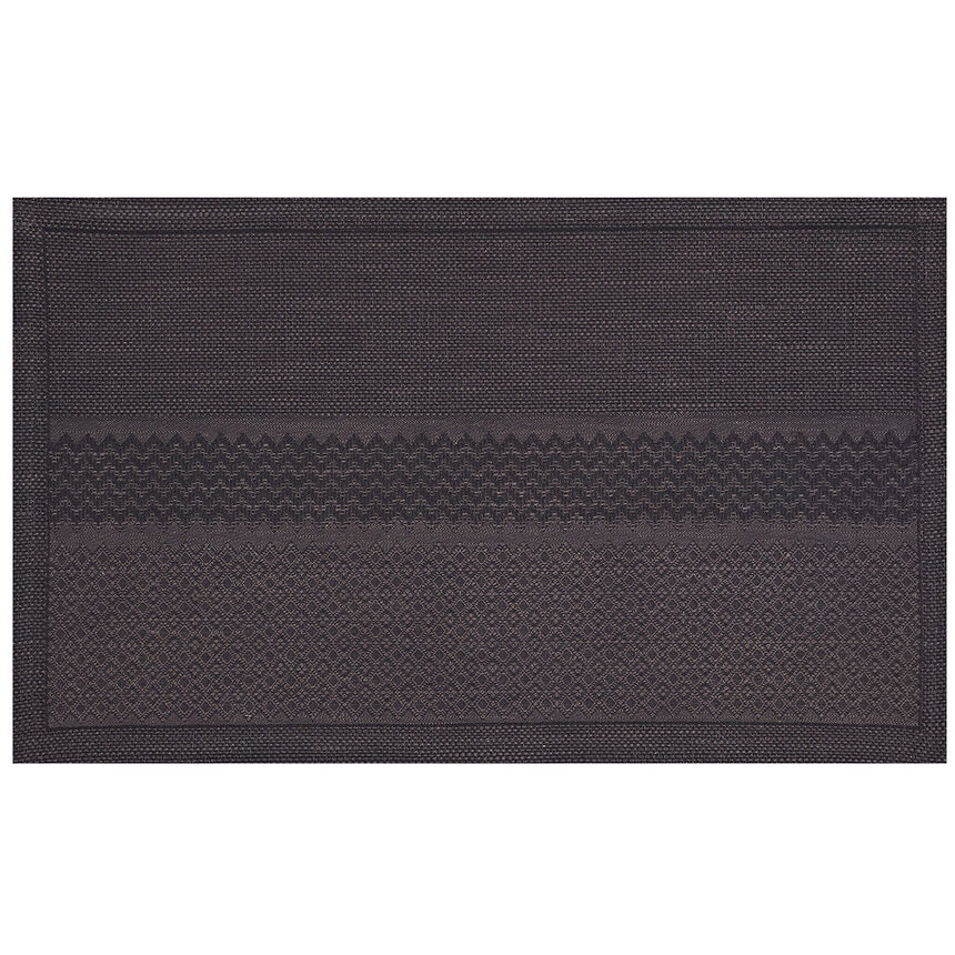 Napkin Slow Life Carbon 20"x12" 89% cotton / 11% linen, , hi-res image number 0