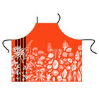 Apron Abbaye Coral 24"x38" 100% cotton, , hi-res image number 2