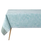 Tablecloth Jardin d'Eden Blue 69"x69" 100% cotton, , hi-res image number 3