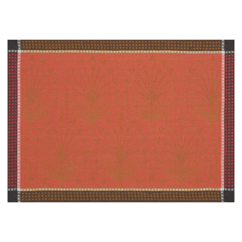 Placemat Cabaret Flamingo 50x36 100% linen, , hi-res image number 1