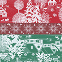 Tea towel Sous les &eacute;toiles Cotton, , swatch
