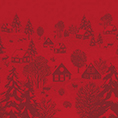 Christmas tree mat Sous les &eacute;toiles Cotton, , swatch
