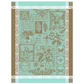 Tea towel Herbier Cotton, , swatch