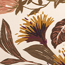 Taie d&eacute;corative  Panache de fleurs  Coton, , swatch