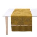 Chemin de table Souveraine  Lin, , swatch