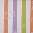 Coated tablecloth Bal des papillons Coated Cotton, , swatch