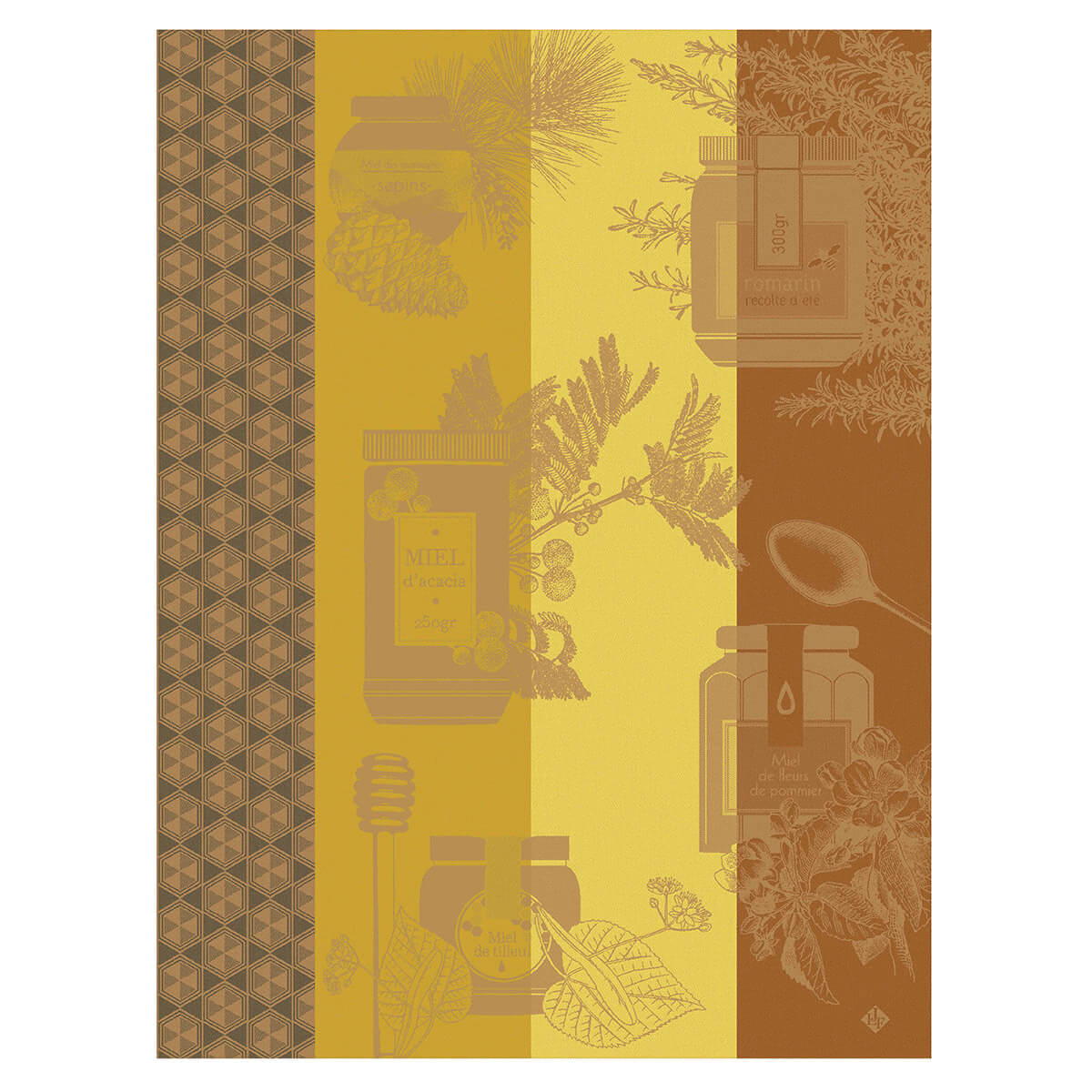 Tea towel Miel en Pot Cotton, , swatch