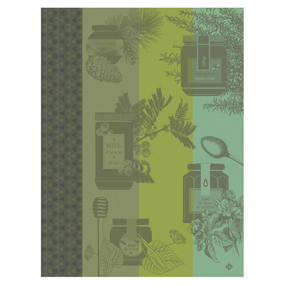Tea towel Miel en Pot Cotton, , swatch