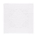 Serviette de table Bosphore Blanc Coton,Lin, , swatch