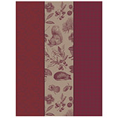 Tea towel Dans les bois Tryptique Cotton, , swatch